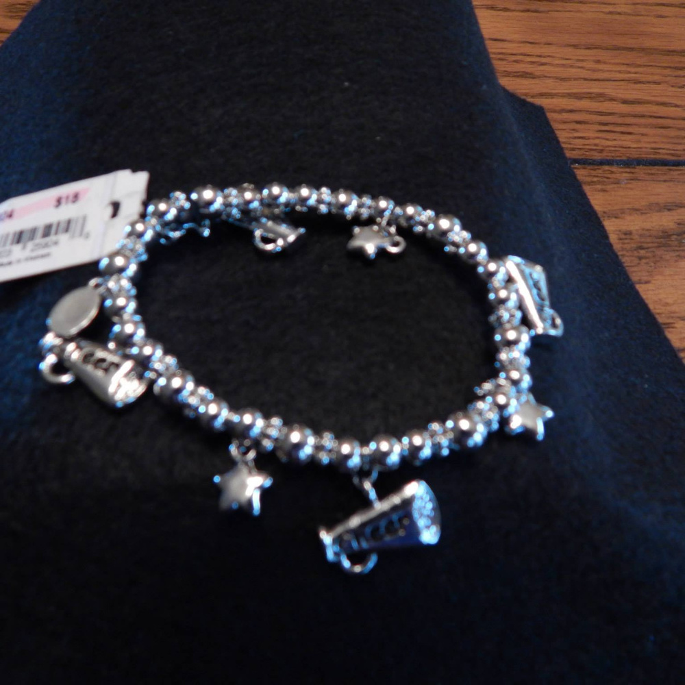 COPY - Cookie Lee Cheerleader Charm Bracelet